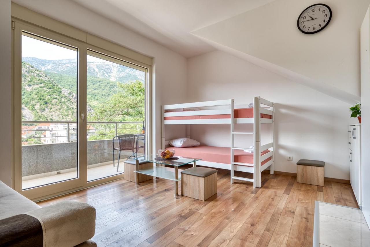 Apartmani Cukic Rafailovici 布德瓦 外观 照片