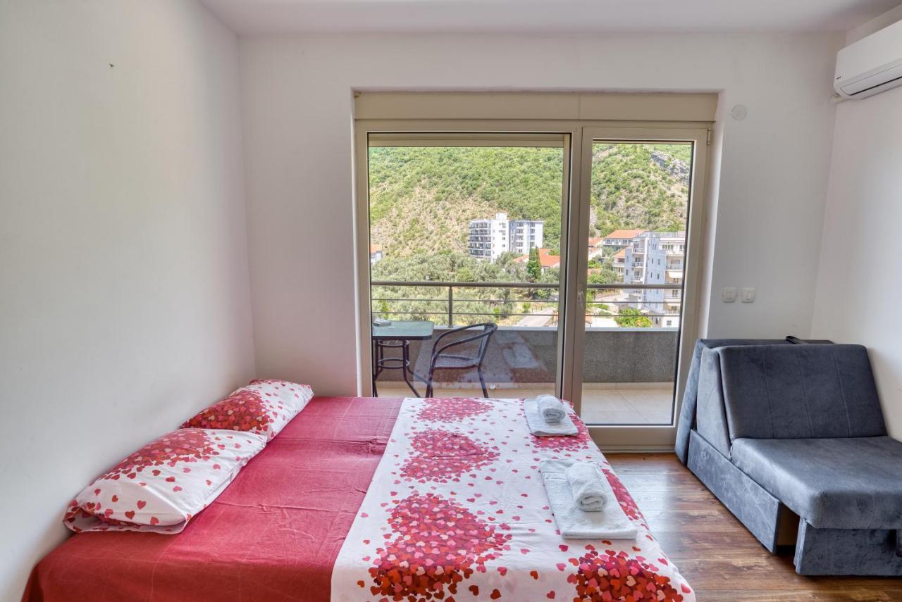 Apartmani Cukic Rafailovici 布德瓦 外观 照片