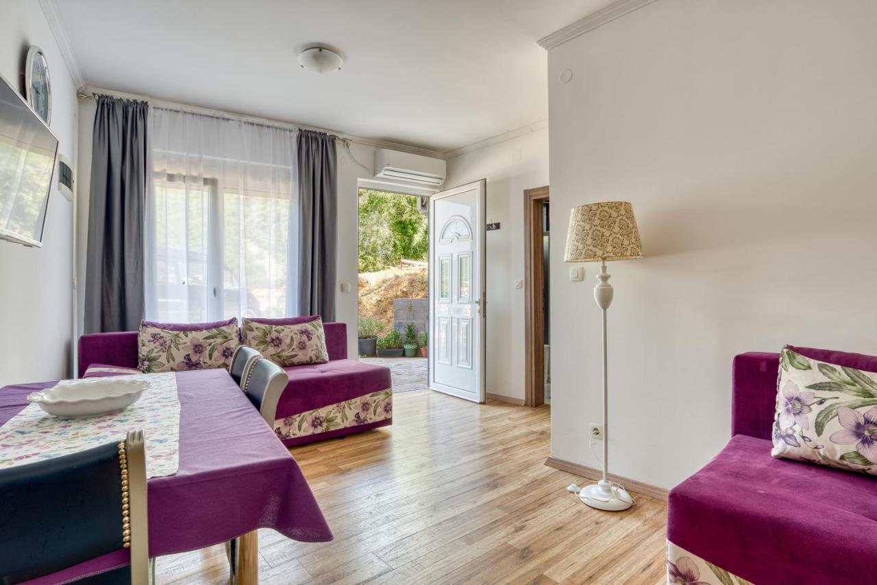 Apartmani Cukic Rafailovici 布德瓦 外观 照片